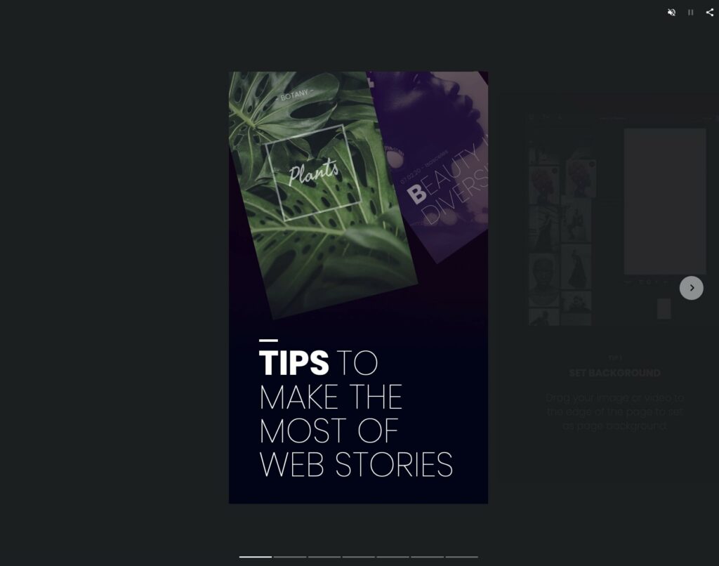 google web stories aussehen